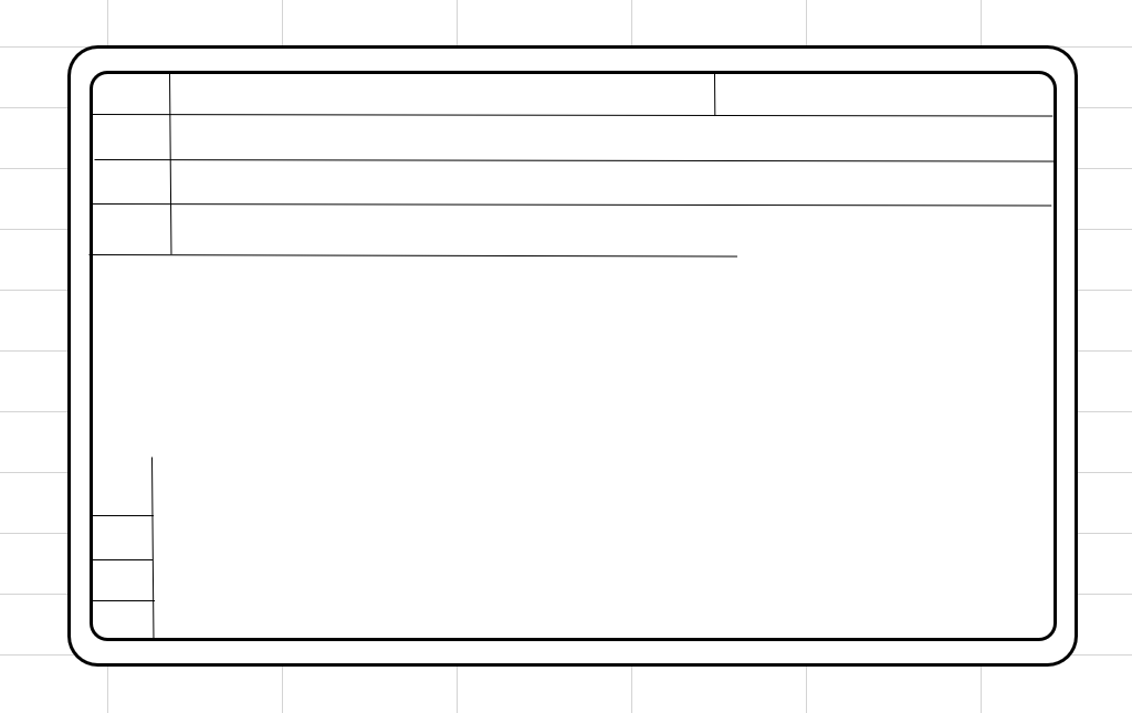 なめんなよ なめ猫の免許証をエクセルで作ってみたよ ネコチラブログ